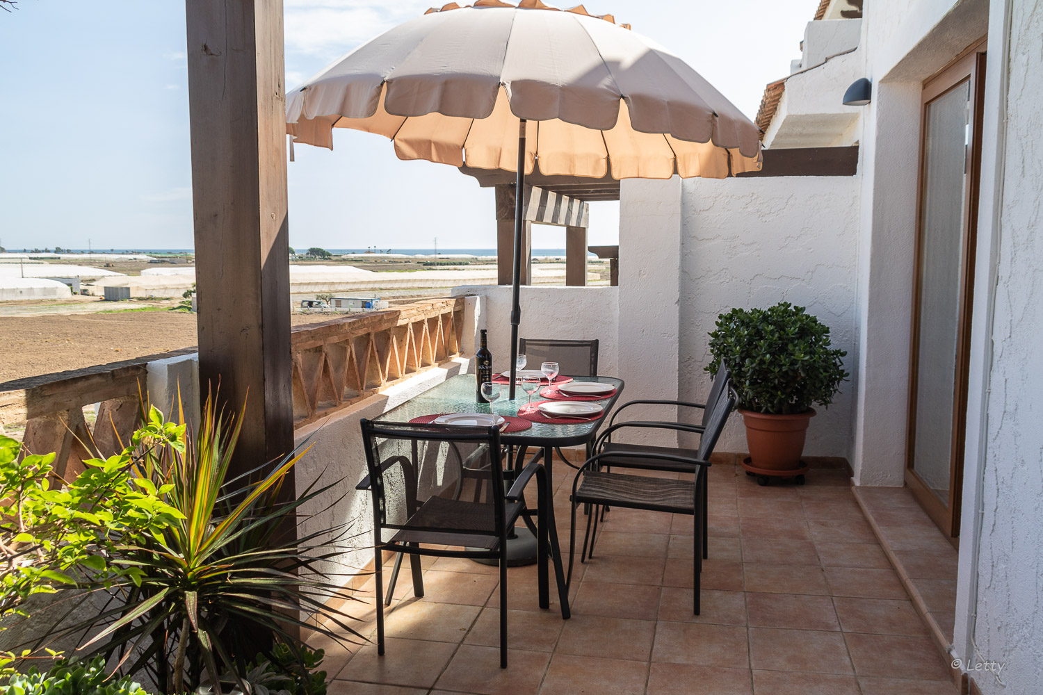 Duplex de 2 chambres à Palomares avec vue sur la mer