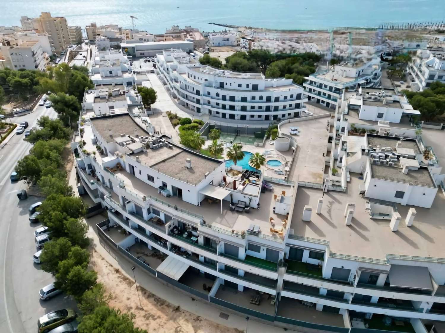 Apartamento en planta  baja de 3 dormitorios en Pinar de Garrucha